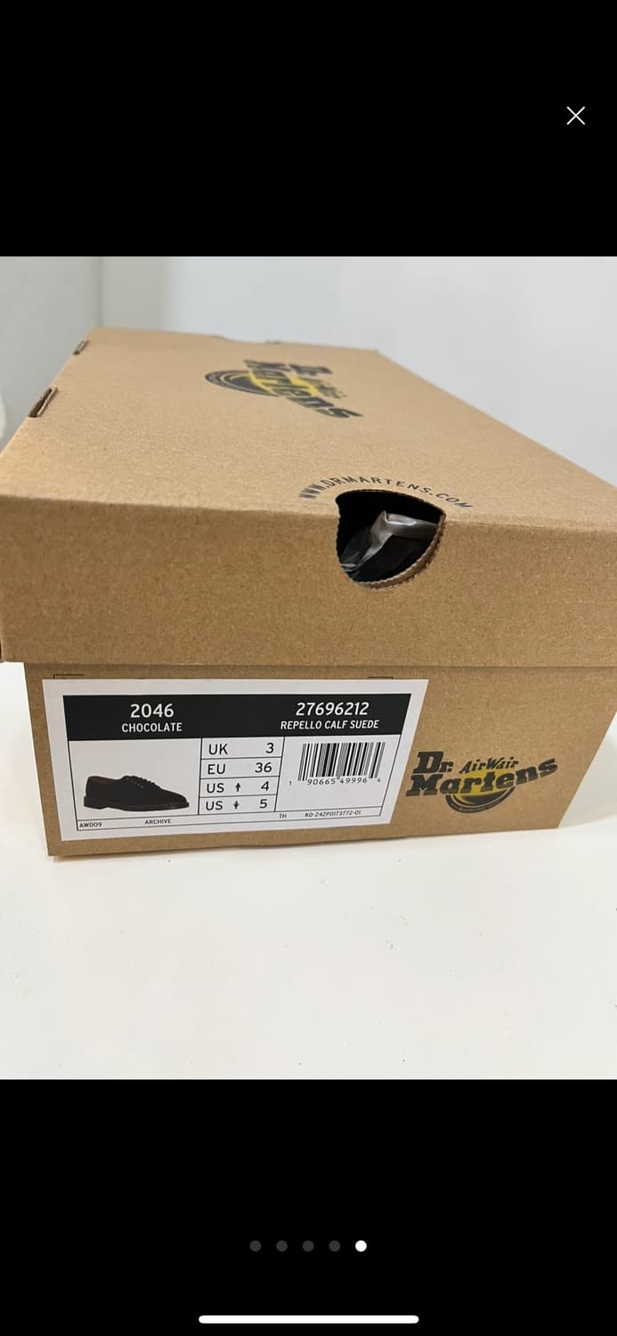 닥터마틴 2046 스웨이드 브라운 230사이즈(36) 상품이미지5