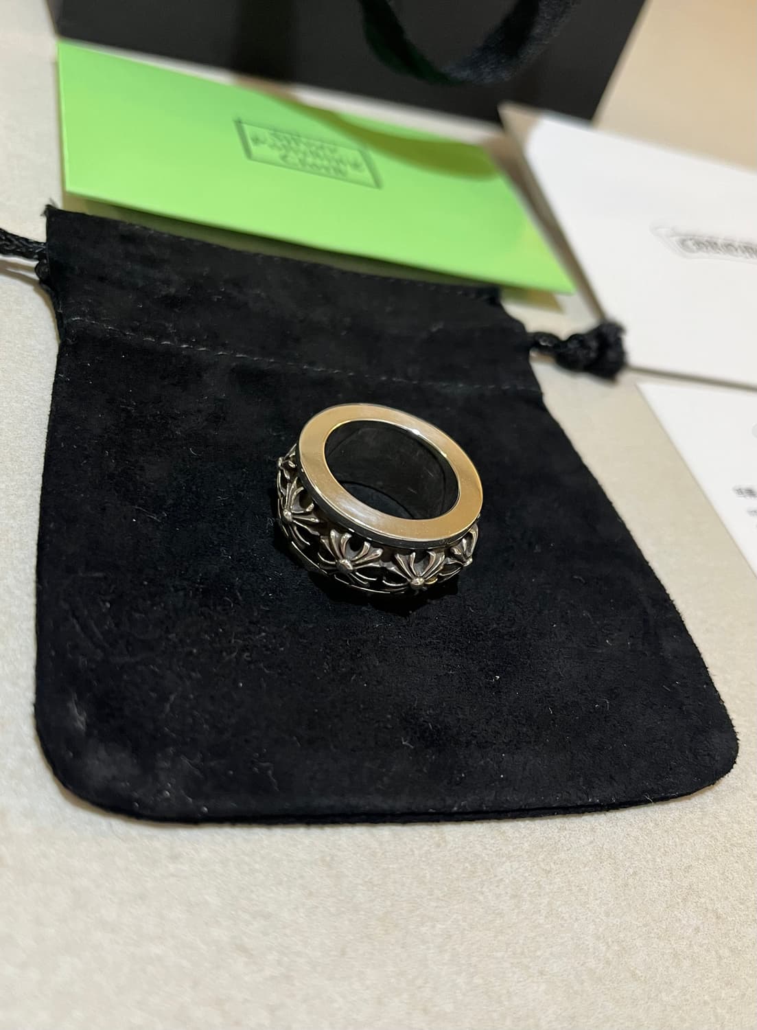 크롬하츠 스피너링 us9호 새제품 [정품] 상품이미지5