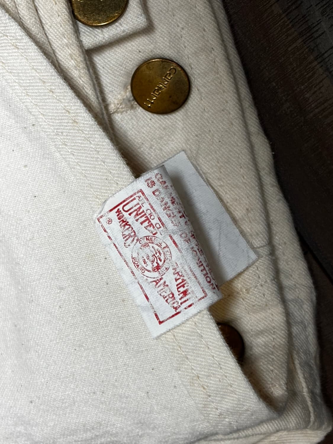 VTG CARHARTT OVERALLS 상품이미지3