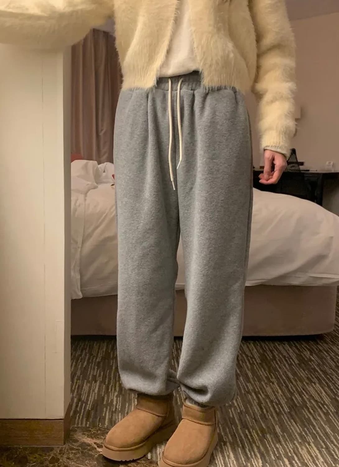 후리스조거팬츠 상품이미지5