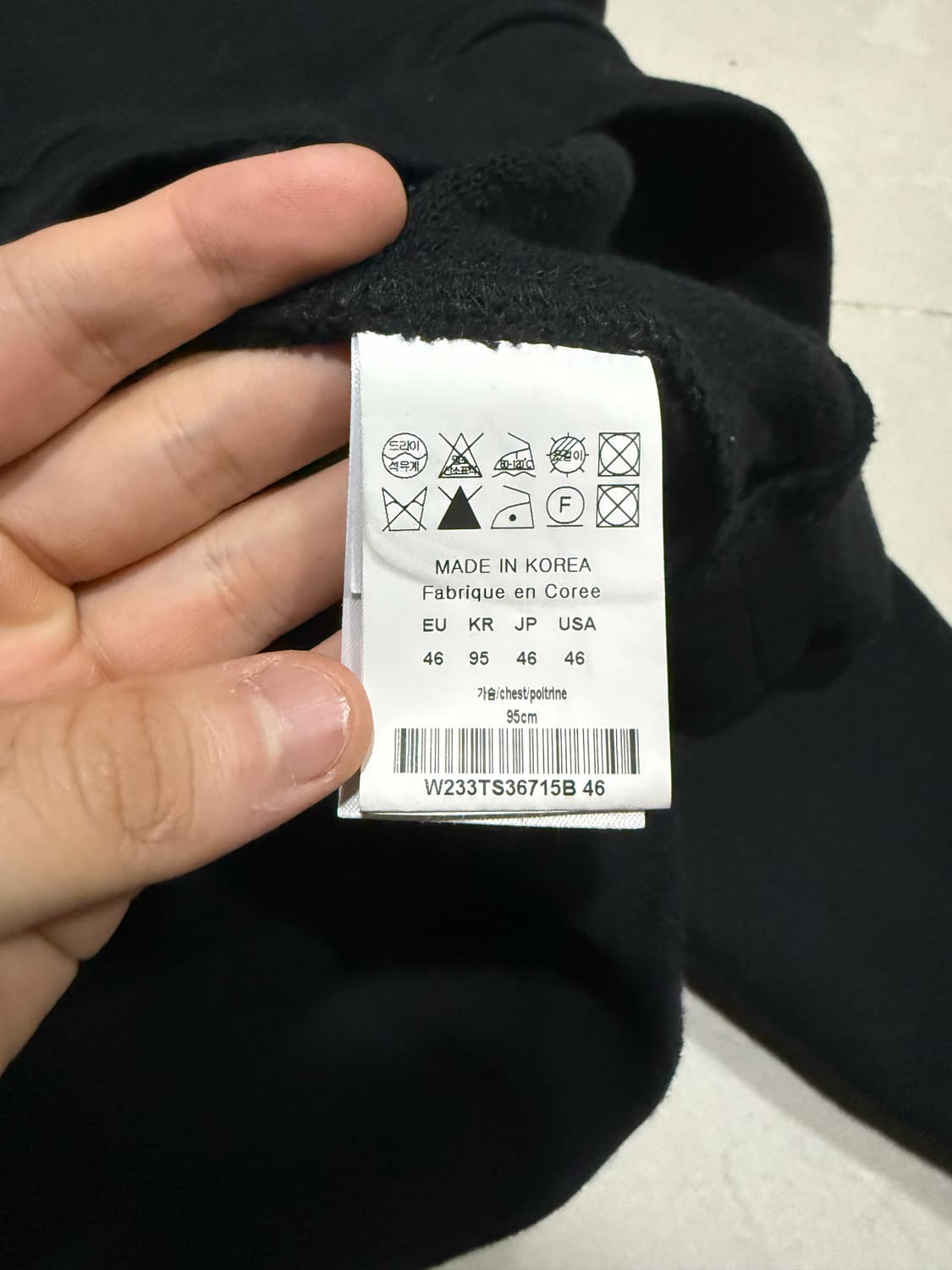 [당일출고,46사이즈] 우영미 플라워 후드티 상품이미지5