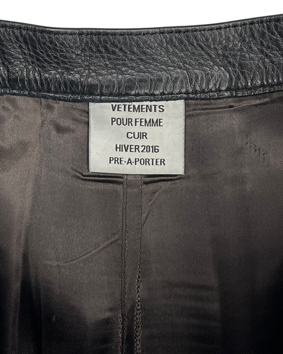 베트멍 16AW 카프스킨 스커트 상품이미지9