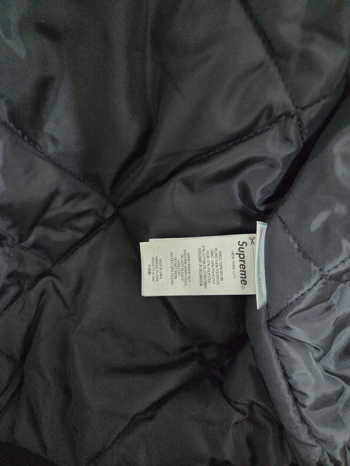 슈프림 후드 스타디움 자켓 블랙 - 24SS 상품이미지6