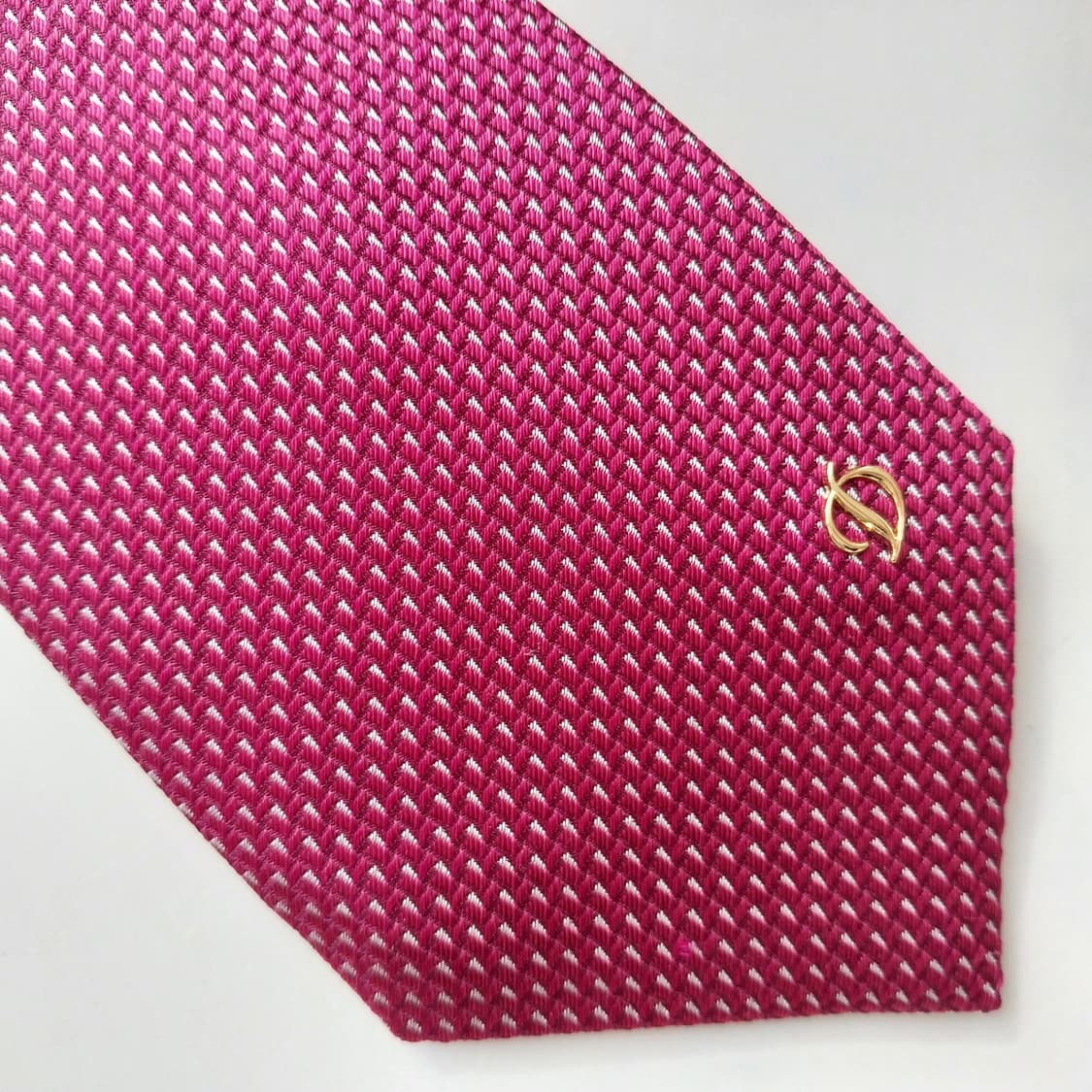 듀퐁 실크 와인 텍스처 넥타이 8.3cm A+등급 K2167
 상품이미지7