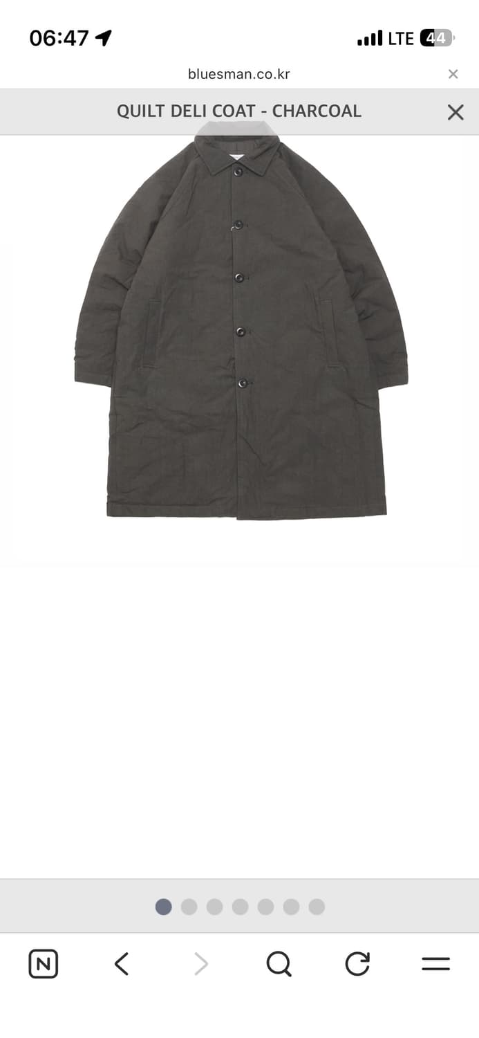 오디너리핏츠 퀼트 델리 코트 상품이미지2