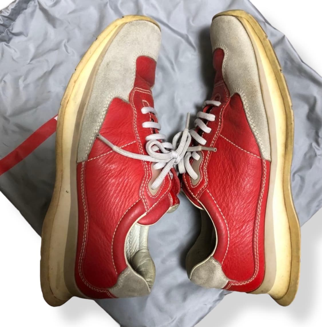 Prada sports Leather Sneakers 상품이미지2
