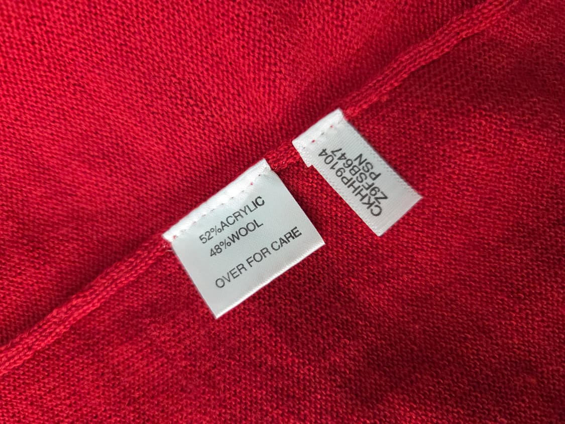 Calvin Klein 캘빈클라인 울 블렌드 숄카라 가디건 상품이미지8