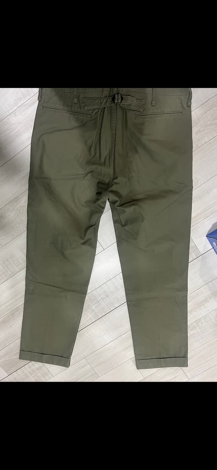 비즈빔 올리브 컬러 치노팬츠  3사이즈 (에크루 구매) 상품이미지4