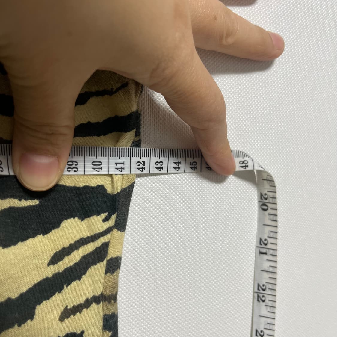 데님앤서플라이 타이거 프린트 맥시 드레스 S 상품이미지4