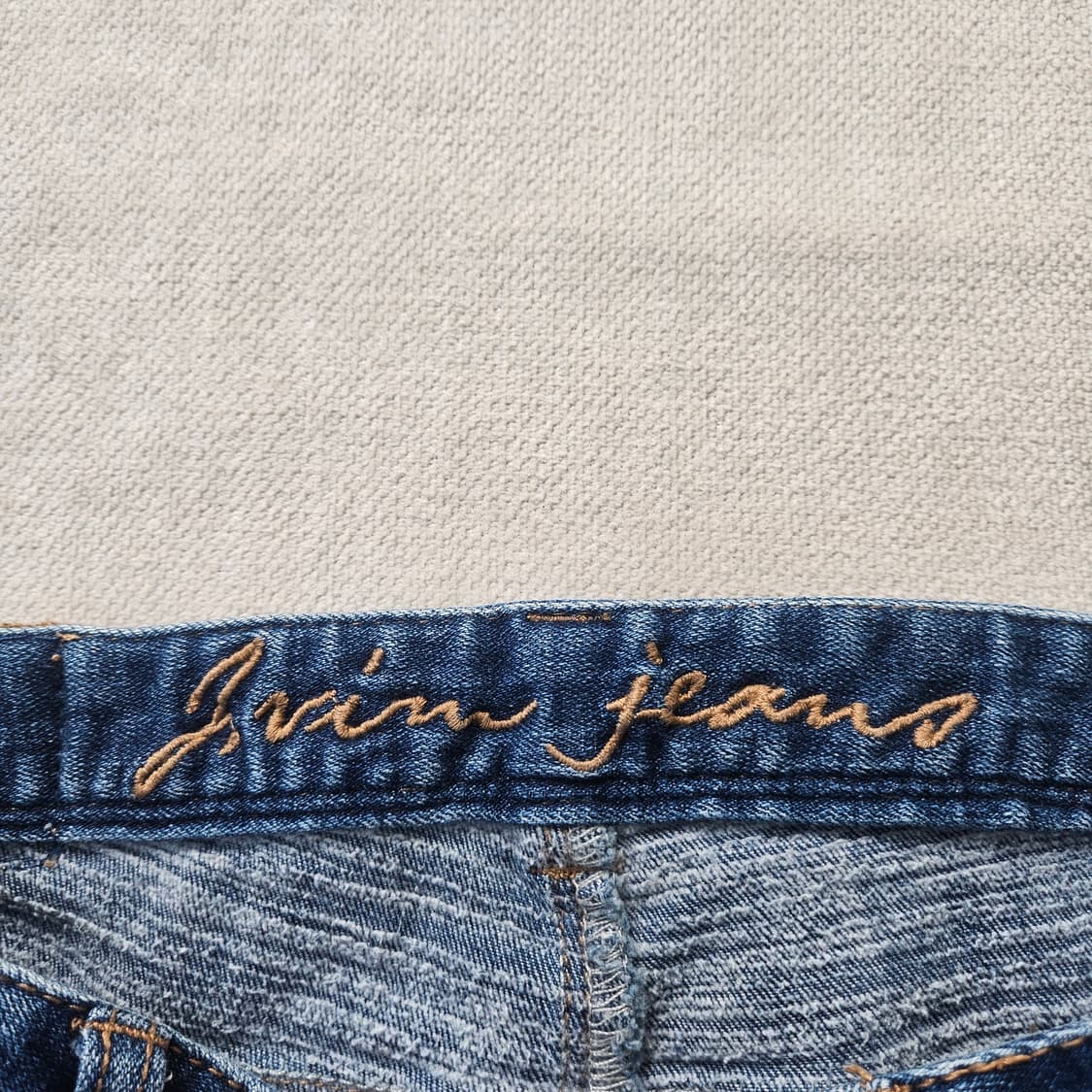 74 빈티지 여성 밑단컷팅 데님 팬츠 0403Y 상품이미지3