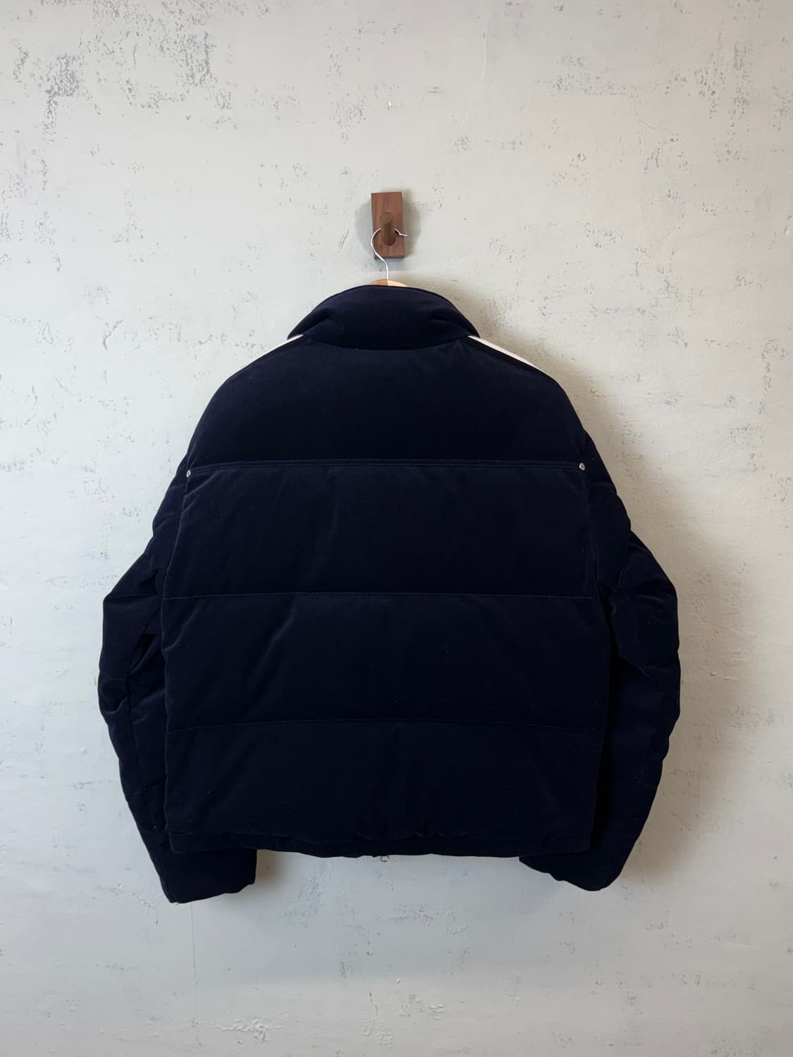 세터 로턴 코듀로이 다운패딩 네이비 상품이미지2