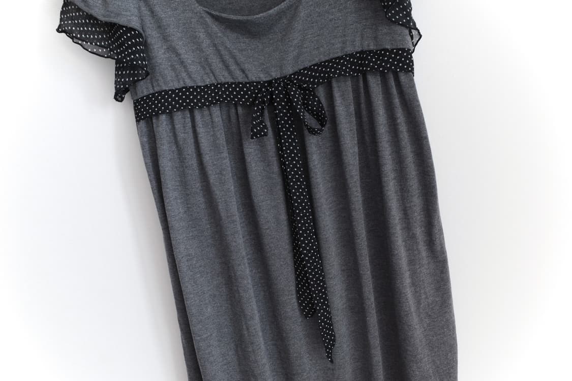 dot ribbon one-piece 상품이미지4