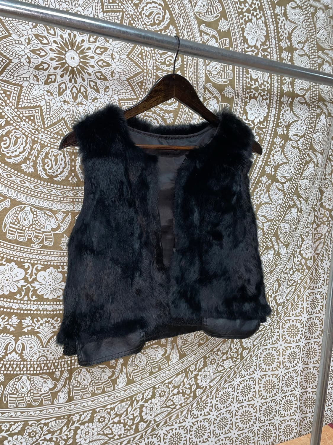 빈티지 여성 퍼 베스트 자켓  상품이미지3