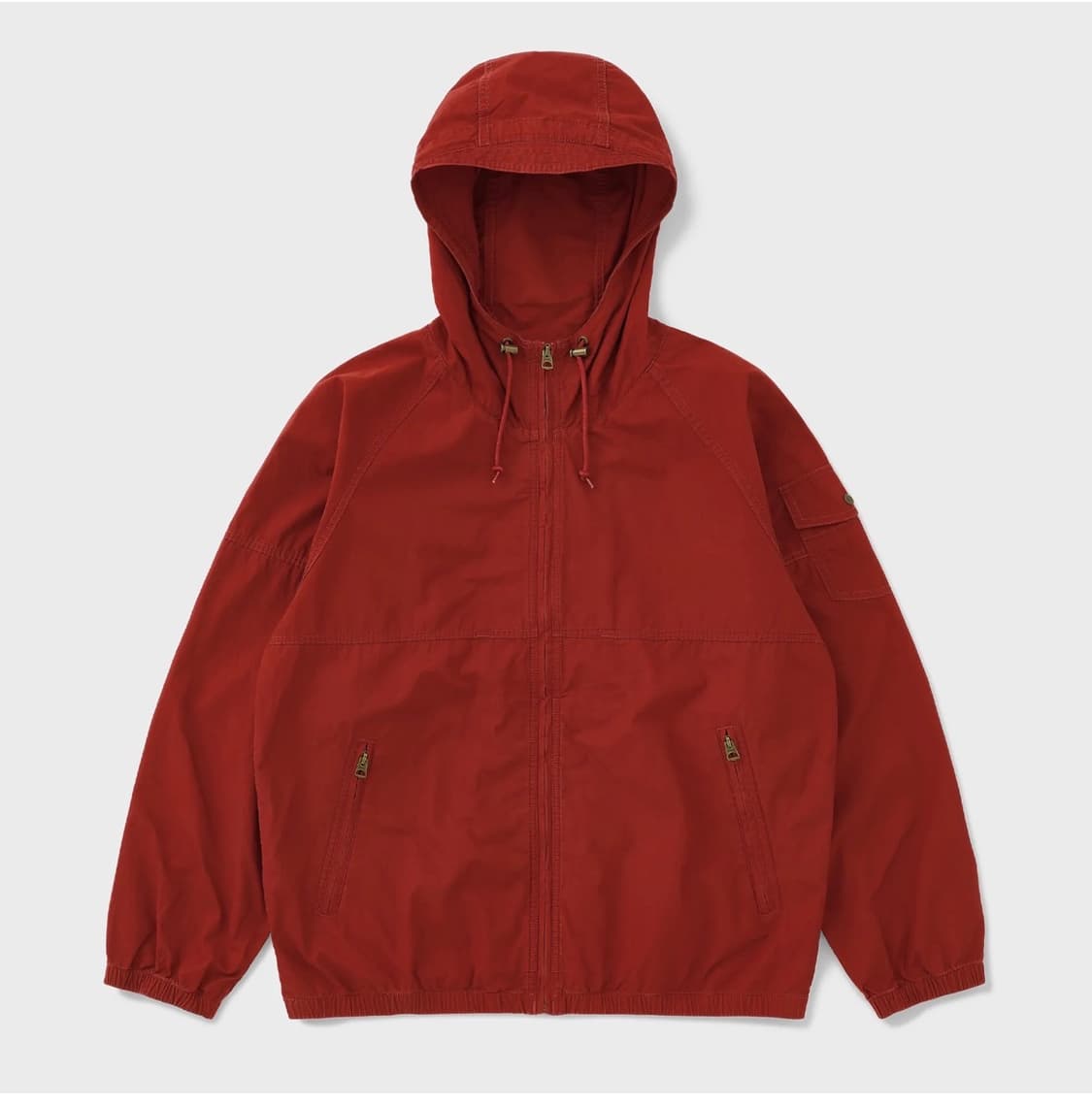 카키스 후디드 자켓 레드 L 상품이미지1