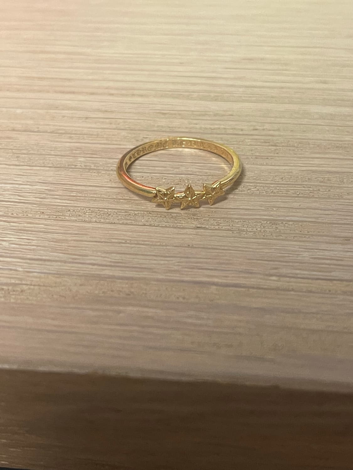 크롬하츠 22k 쓰리스타 링 US 8호(17-18호) 상품이미지3