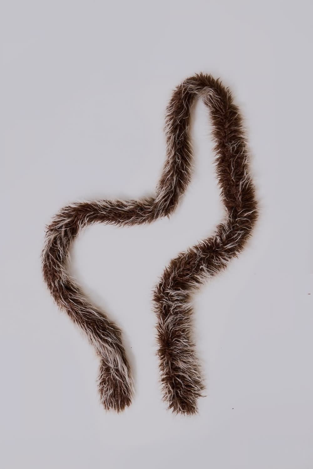 Jaded london Leonie Fur Scarf brown 상품이미지2
