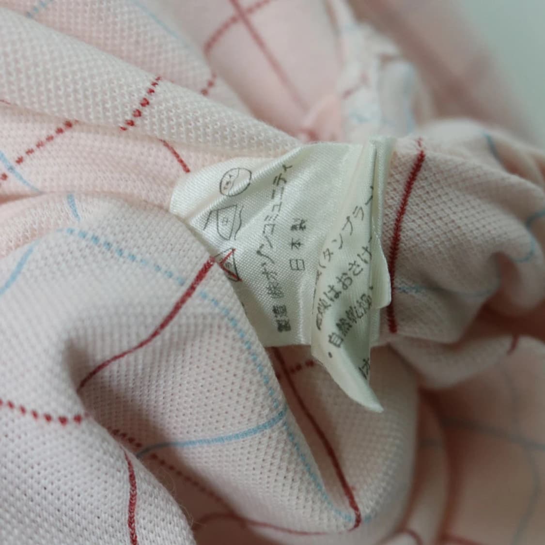 히스테릭글래머 체크 카라 티셔츠 66801 상품이미지10