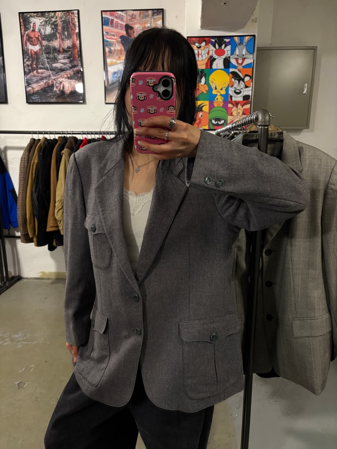 일제 빈티지 블레이저자켓 상품이미지3