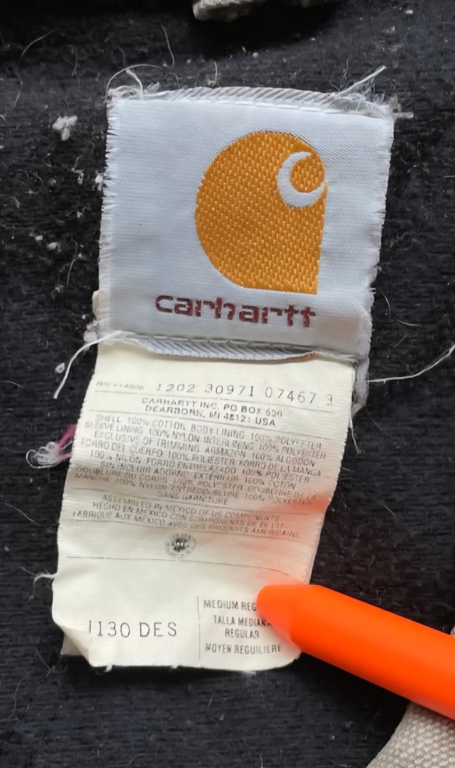 칼하트 j130 액티브 자켓 상품이미지4