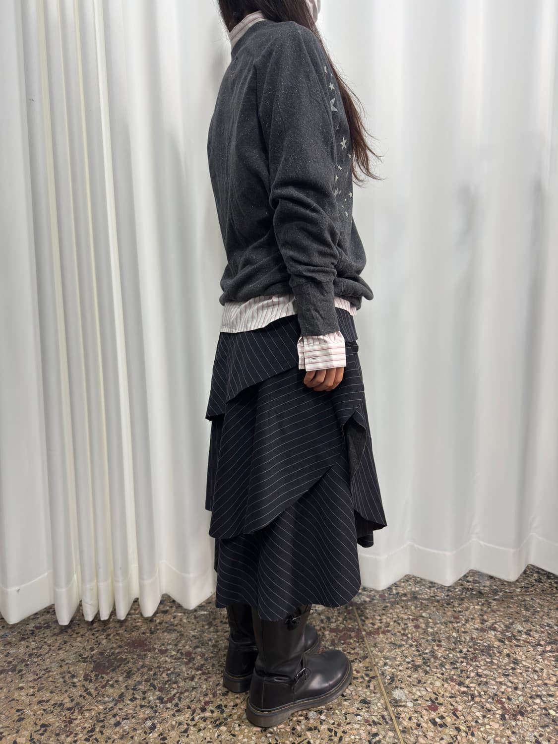atsuro tayama design layered skirt 상품이미지9