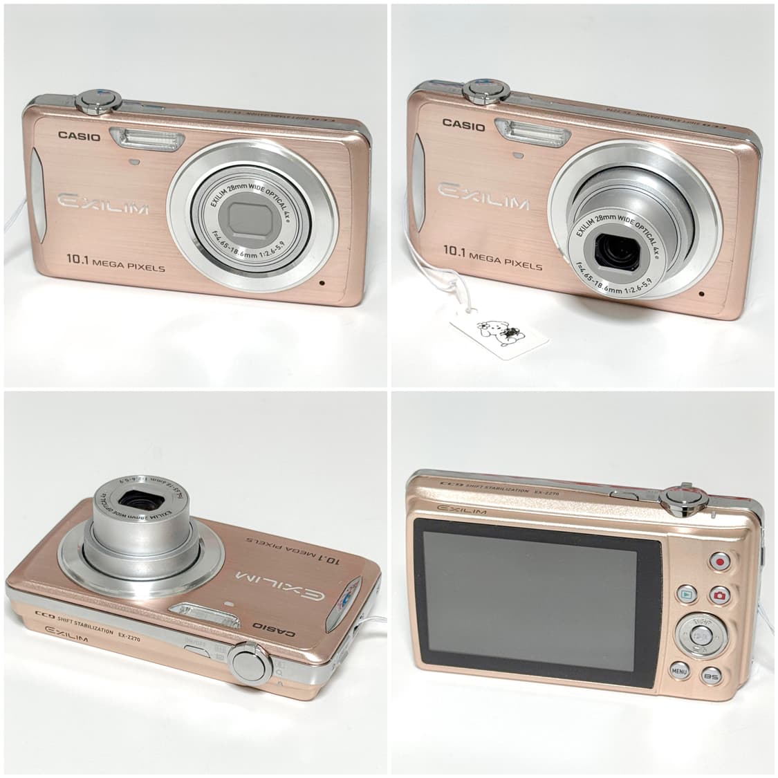 카시오 엑슬림 Z270 로즈골드 빈티지디카 상품이미지4