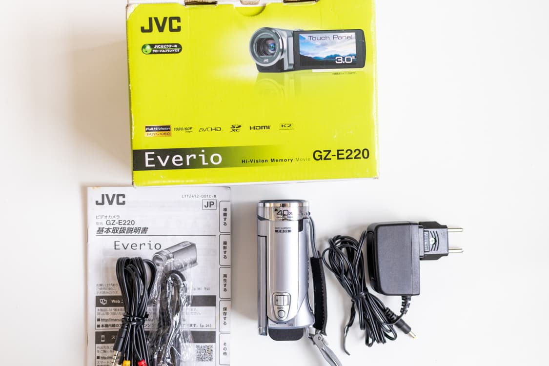 JVC GZ-E220-S / 빈티지 디지털 캠코더 상품이미지9