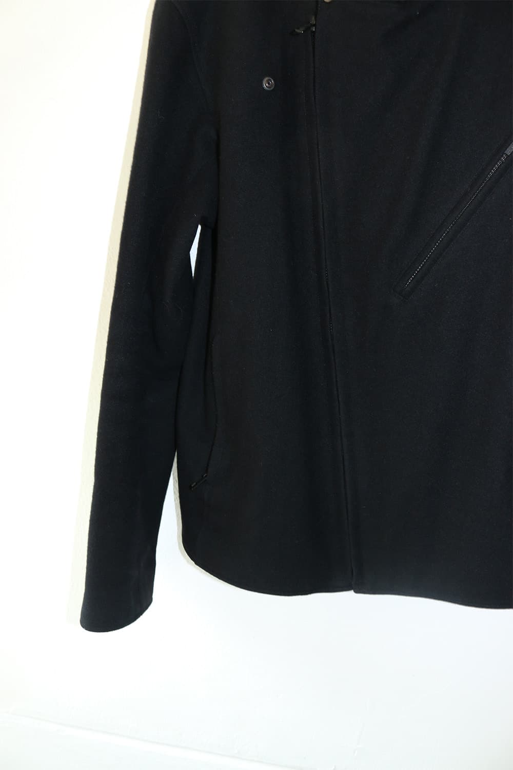 라드 뮤지션 사선 울 바이커 자켓  상품이미지7