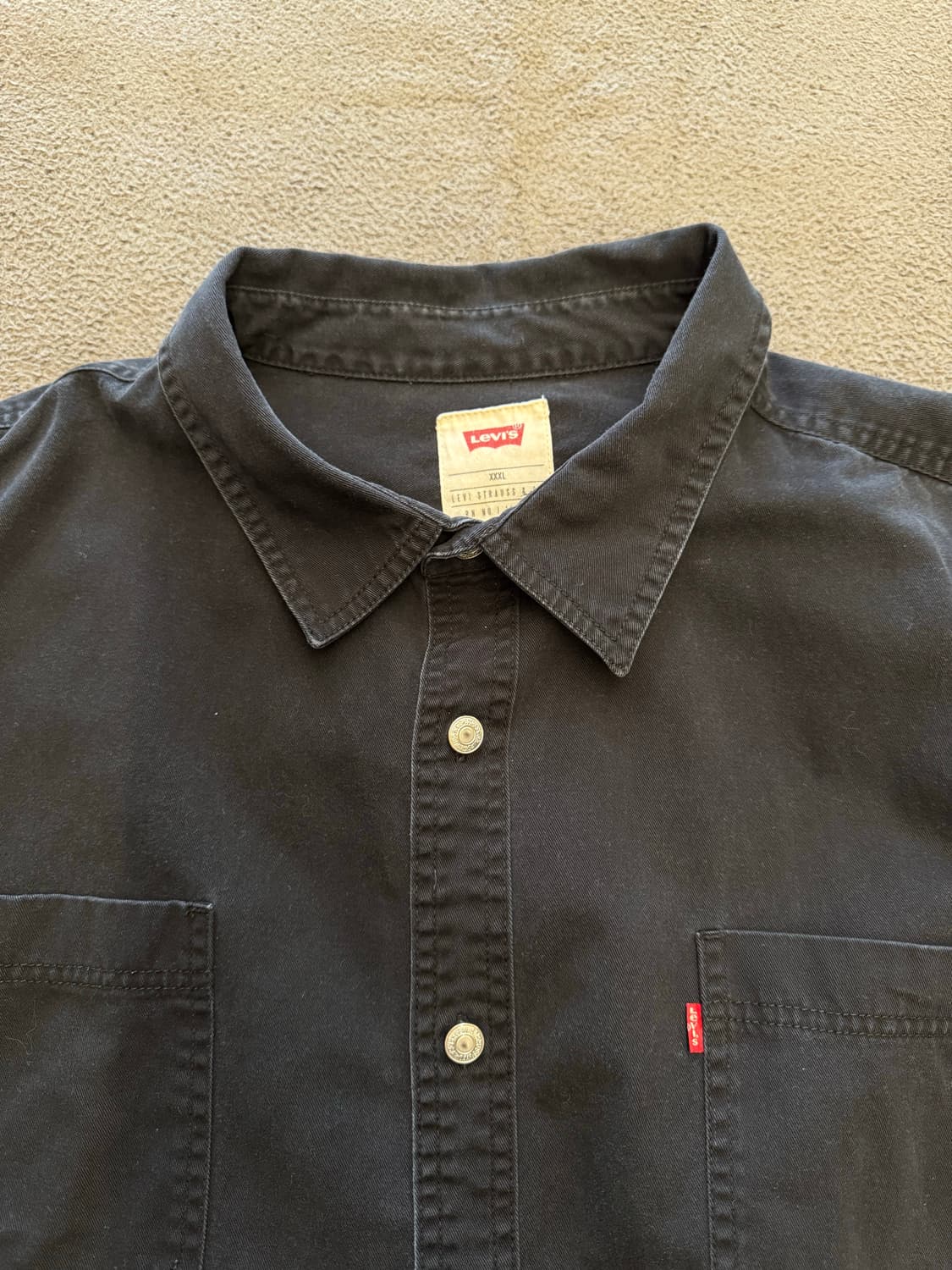 리바이스 빈티지 코튼 포켓 셔츠 처분  상품이미지2