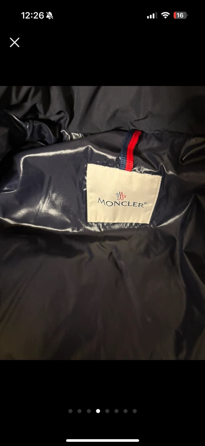 몽클레어 네이비 패딩 상품이미지4