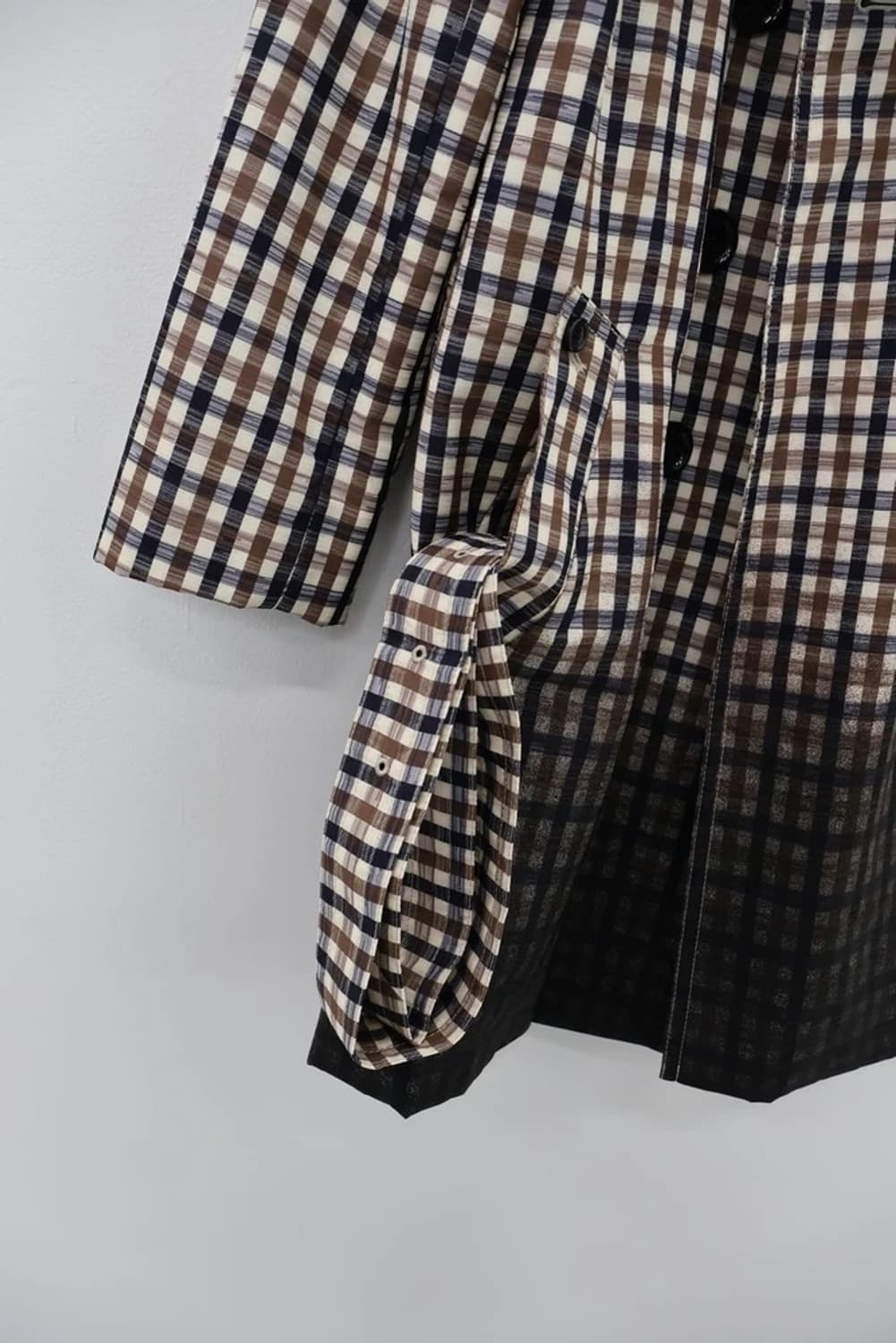 Aquascutum Check Double Trench Coat 상품이미지5
