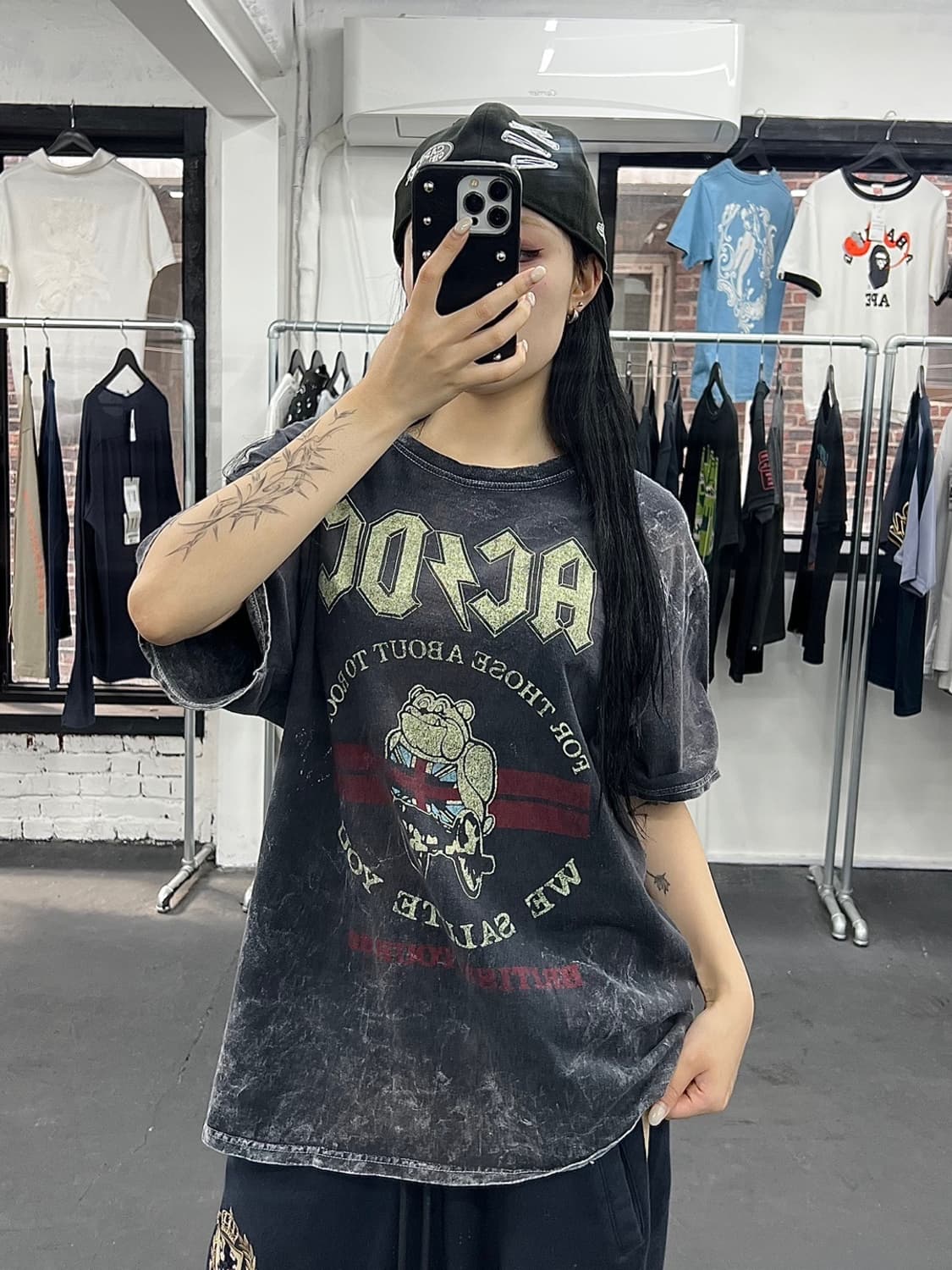ACDC We Salute You Band T 상품이미지3