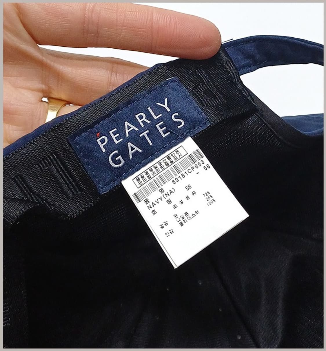 파리게이츠 정품 골프 스냅백 모자 K-79 상품이미지6