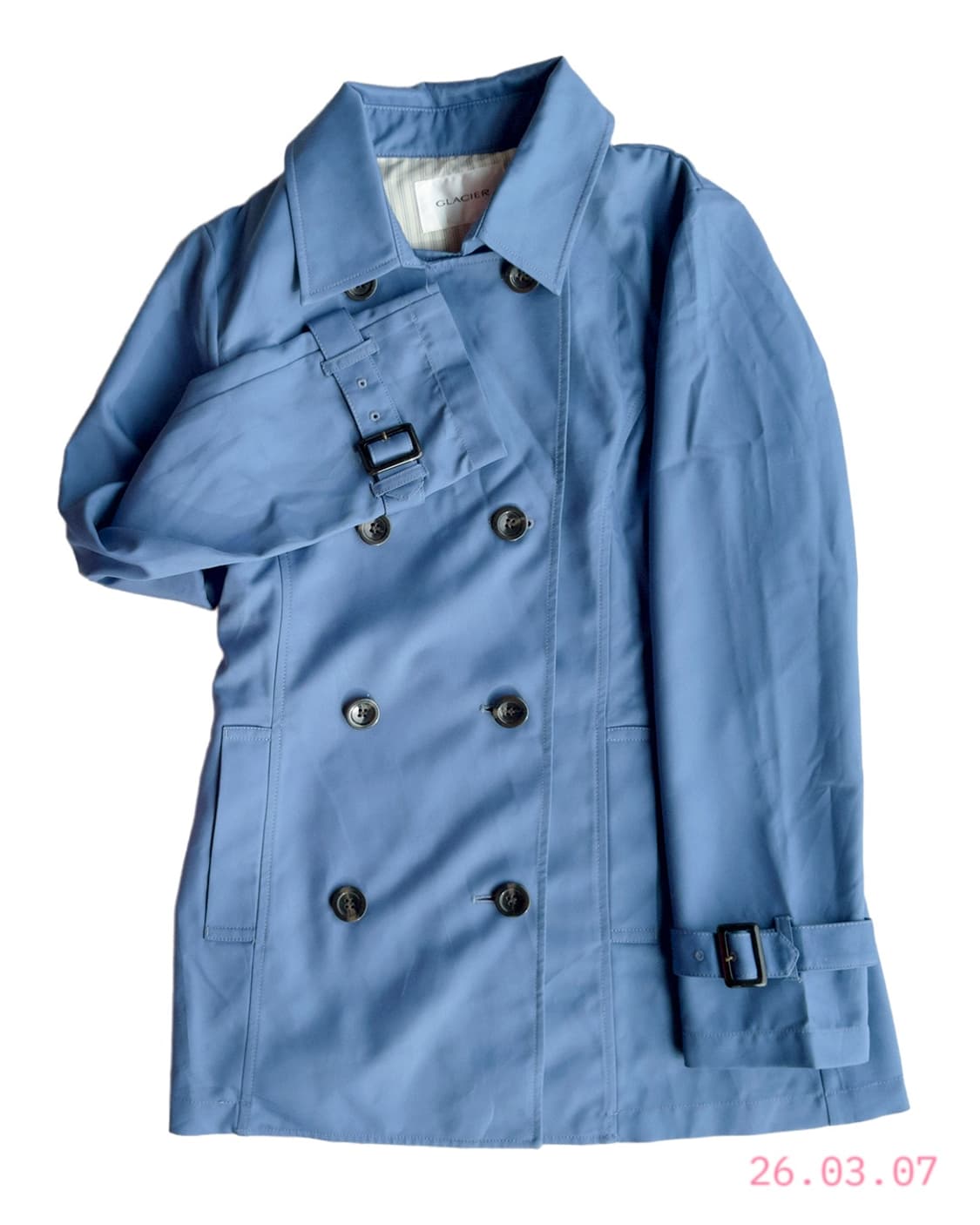 Blue Trench Jacket 블루 트렌치 자켓 상품이미지1
