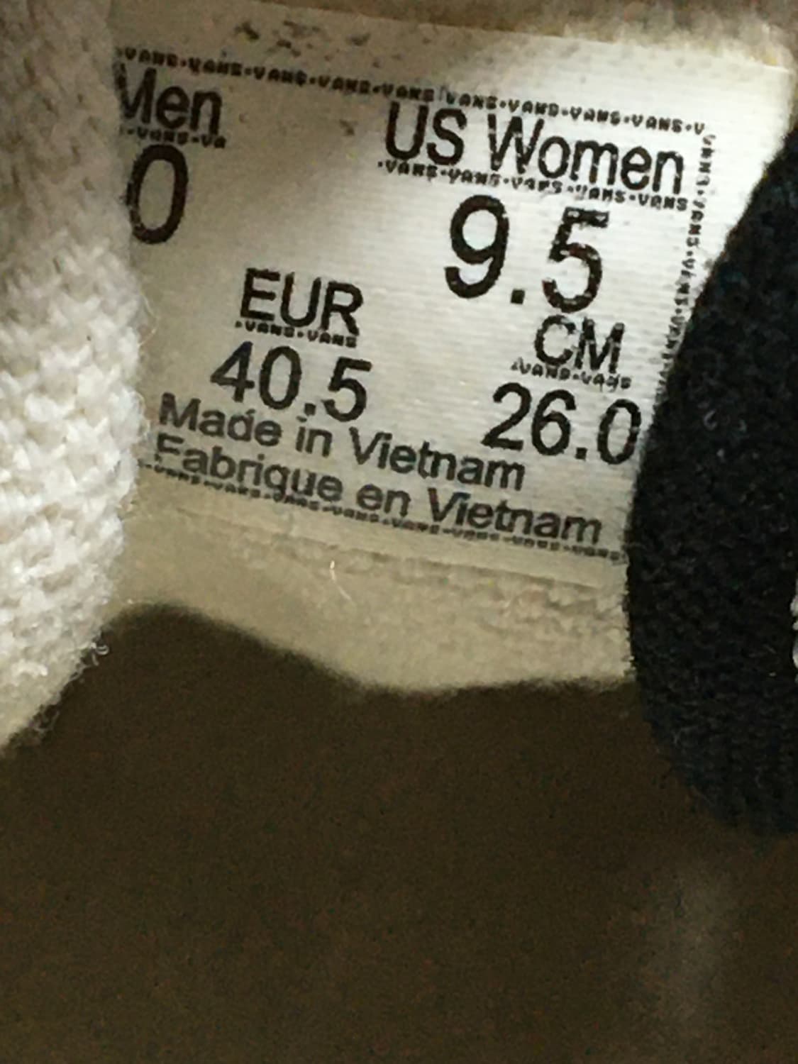 [260mm] 반스 어센틱 체커보드 Vans 상품이미지7