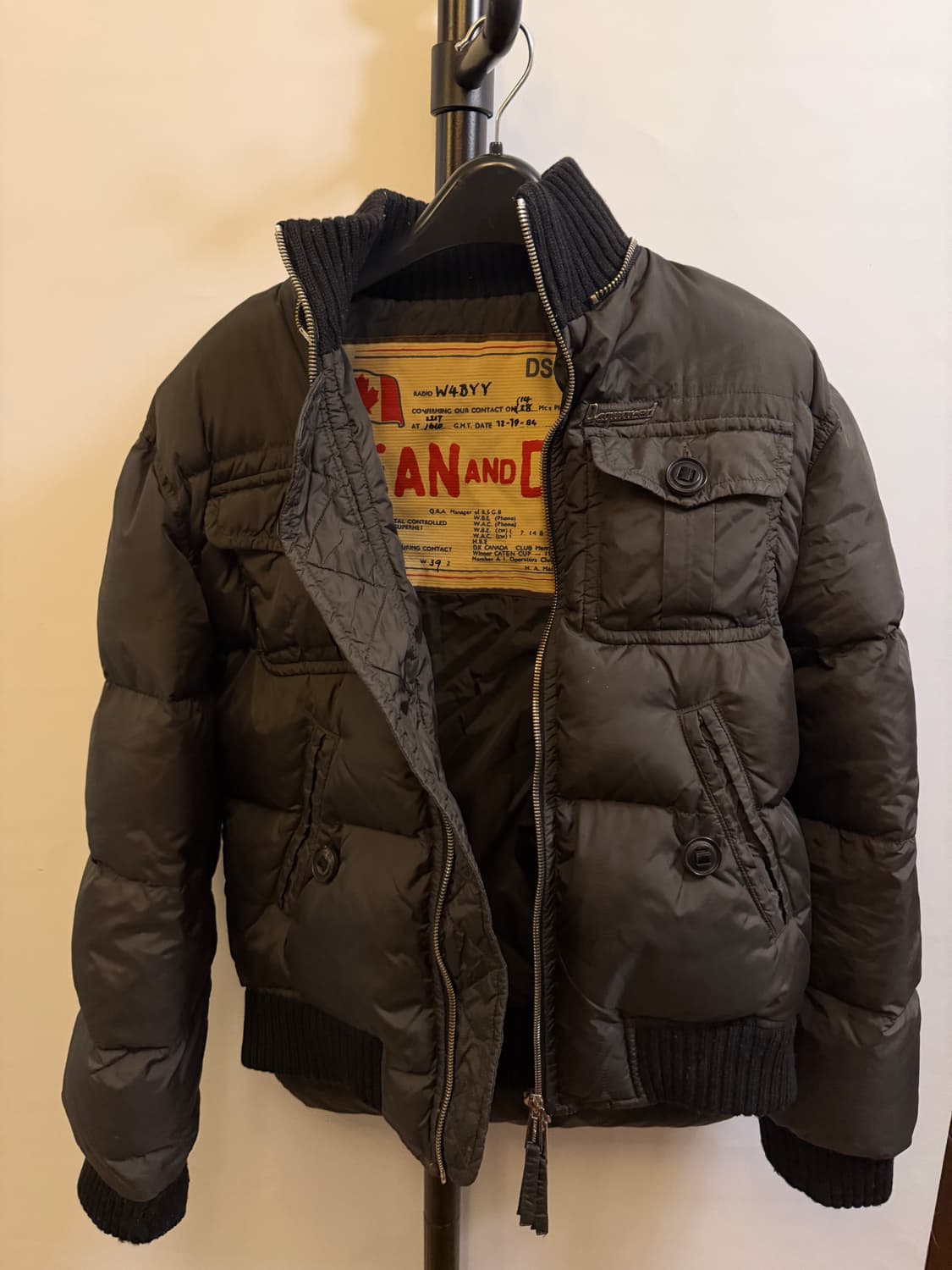 디스퀘어드 퍼후드 패딩자켓 (국내유일) 상품이미지4