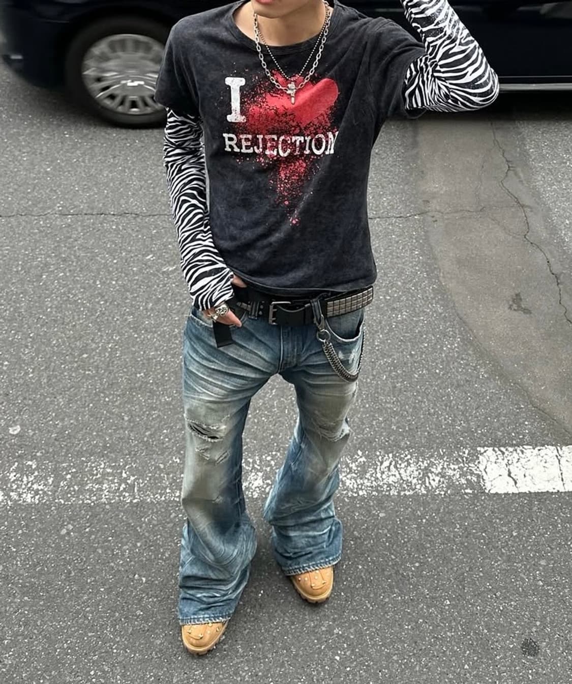 제이디드런던 Rejection Layered Top 상품이미지2