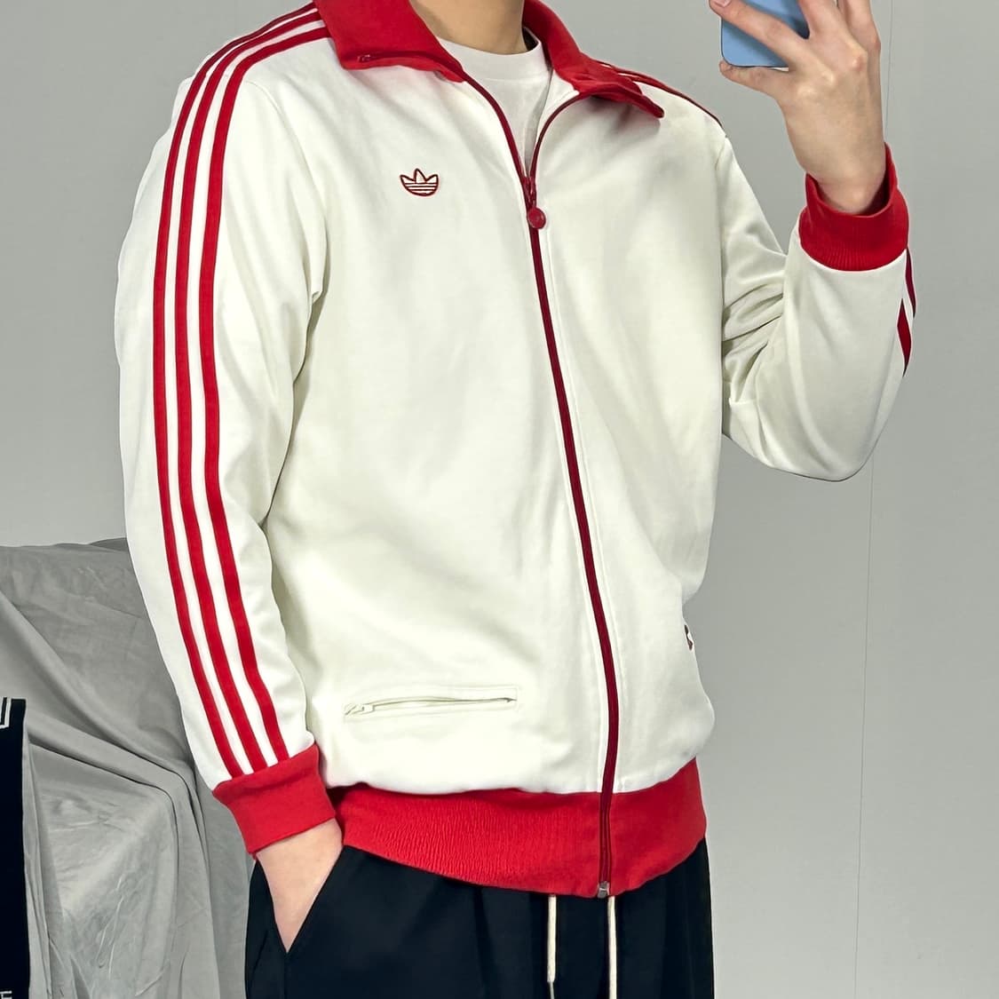 아디다스 멀티로고 도쿄 트랙탑 져지 M  상품이미지1