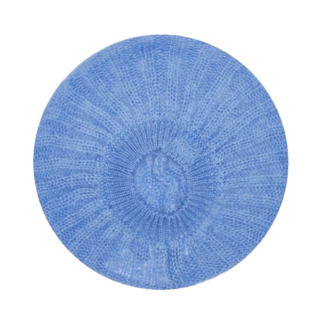 새상품 GANNI 가니 베레모 모헤어 비니 블루 컬러 상품이미지4