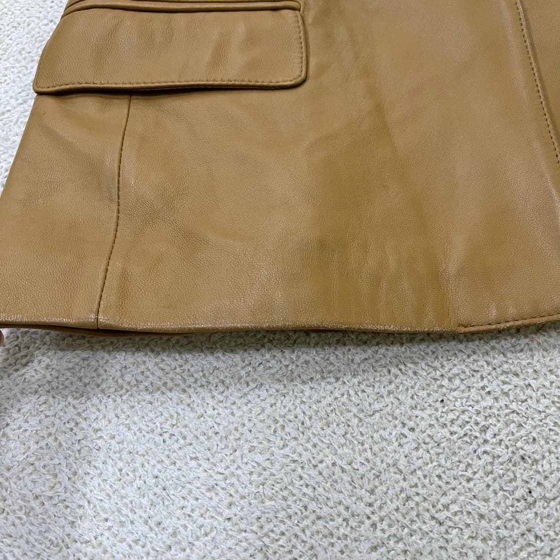 91 FASHCRE 빈티지 양가죽 자켓 0602M2 상품이미지6
