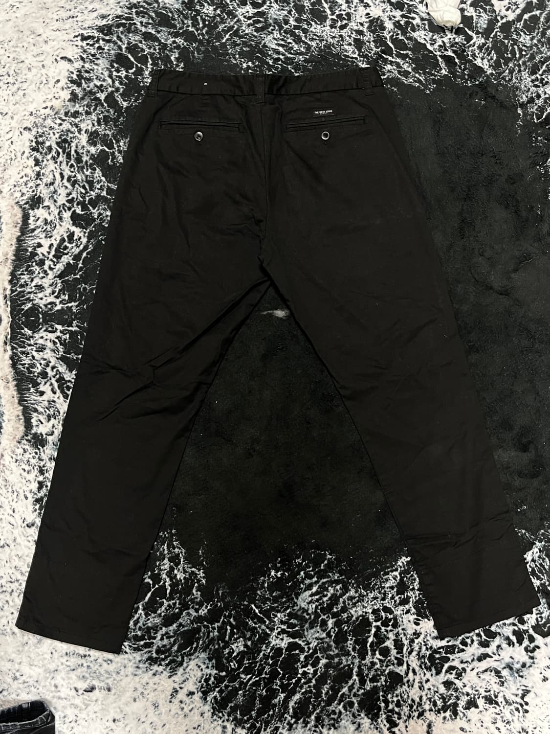 the best jeans 블랙 면바지 상품이미지2