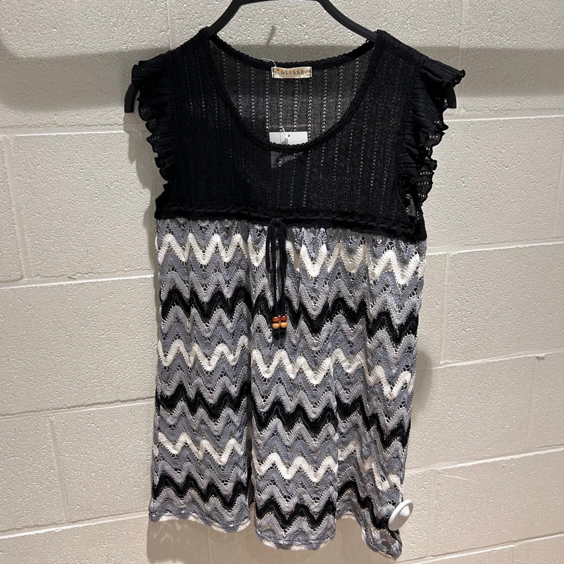 Vintage y2k Crochet Sleeveless 상품이미지1