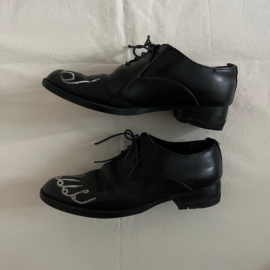 toe printing derby shoes 상품이미지4