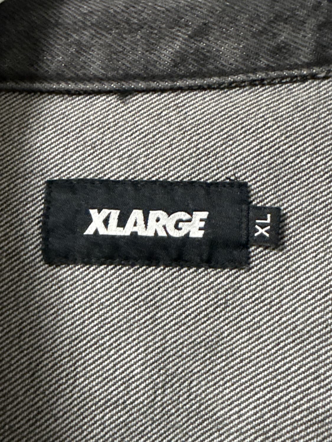 XLARGE  x SKOLOCT  Graffiti DENIM JACKET 상품이미지5