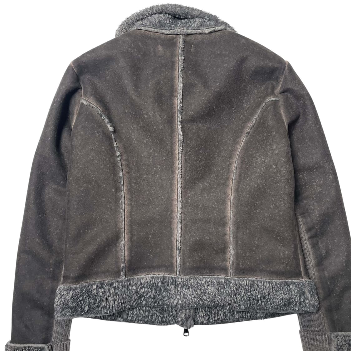 Tandem 페이크 레더 니트 퍼 자켓 (italy made) 상품이미지6