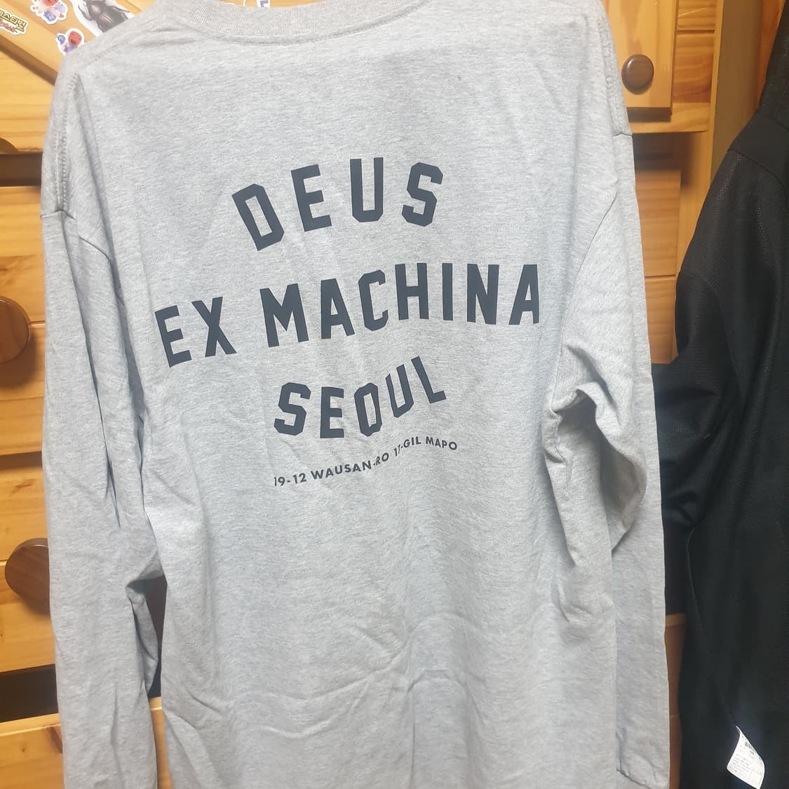 데우스 롱슬리브 서울 XL 그레이 상품이미지1
