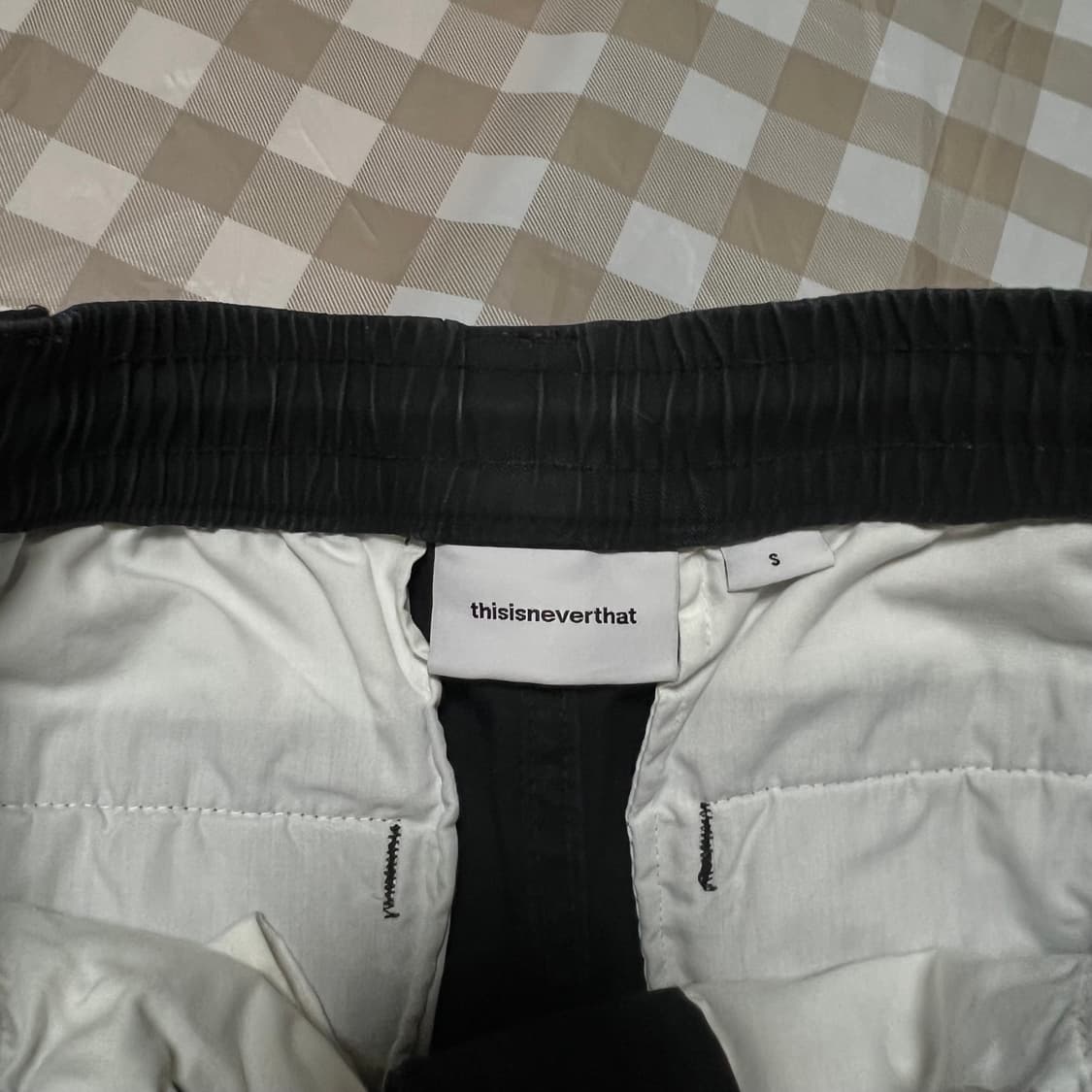 디스이즈네버댓 카고팬츠 블랙 S 검정 팬츠 카고 스트릿 상품이미지3