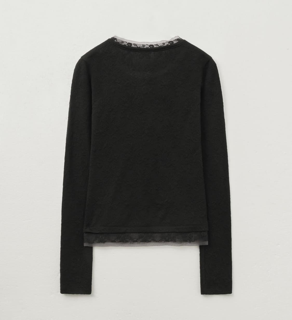 헬레네파리스 엔젤 크로스 큐빅 레이스 롱 슬리브 상품이미지5