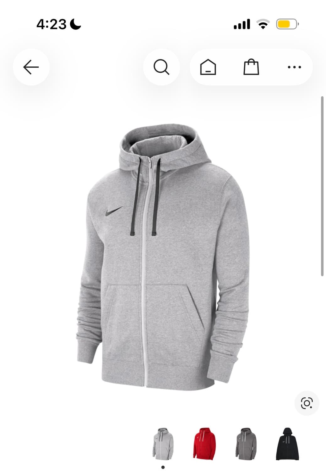 나이키 파크 스우시 풀집 후드집업 상품이미지1