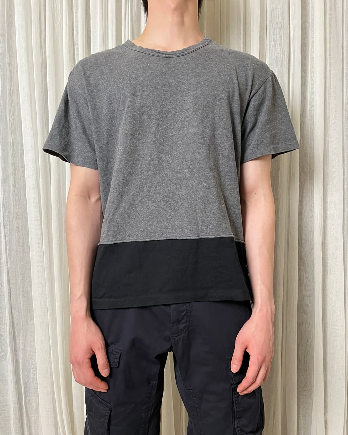 Y’s for men 패널 티셔츠 yohji yamamoto 요지야마모토 상품이미지7