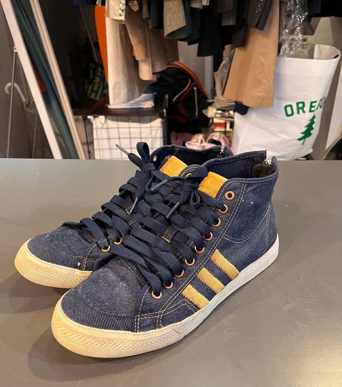 아디다스 니짜 데님 하이 (275mm)  상품이미지1